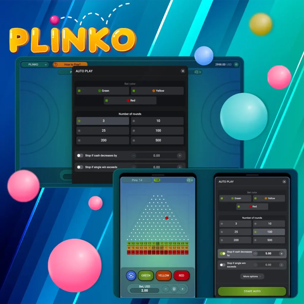 Game strategies Plinko