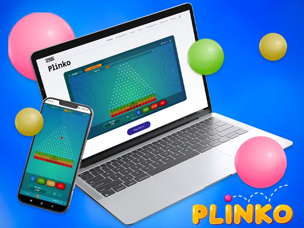 Plinko demo mode