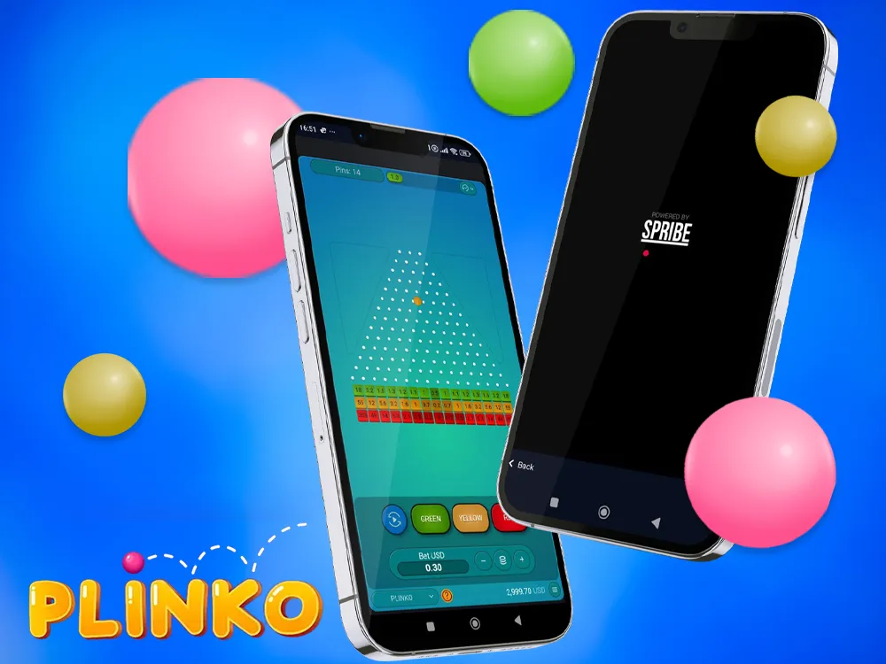 Plinko game mobile App